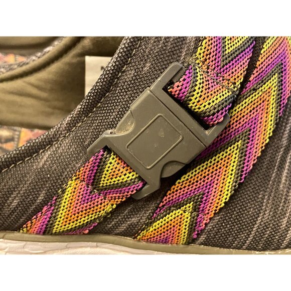 MUK LUKS Mules Clogs Boardwalk Promenade sz 11 womens aztek - Picture 4 of 7